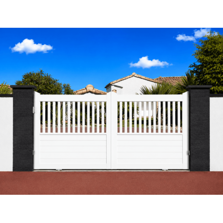 Portail PVC Coulissant Suza