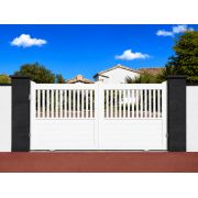 Portail PVC Coulissant Suza