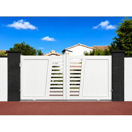 Portail PVC Coulissant Plage