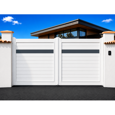 Portail PVC Battant Pré