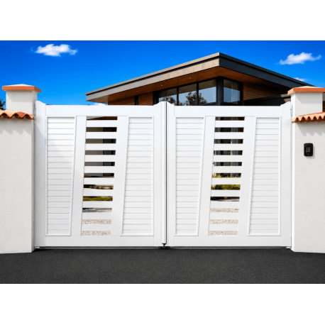 Portail PVC Battant Pesc