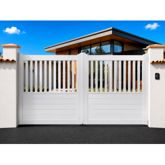 Portail PVC Battant Suza