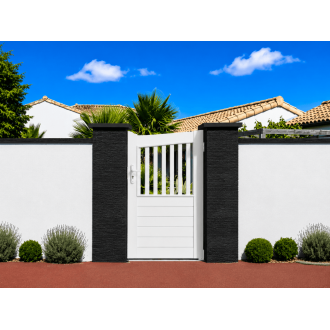 Portillon PVC Suza Forme Droit