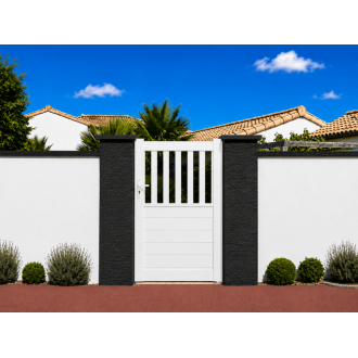 Portillon PVC Suza Forme Droit