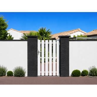 Portillon PVC Castel Forme Droit