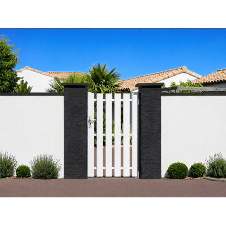 Portillon PVC Castel Forme Droit