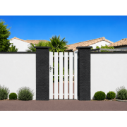 Portillon PVC Castel Forme Droit
