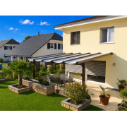 Pergola toile tendue pvc 6x4