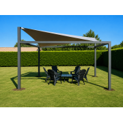  	Pergola voile ombrage 5x5