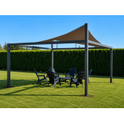 Pergola 5x5 voile ombrage