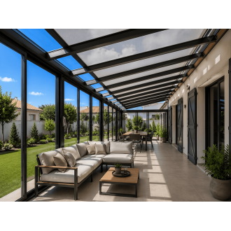 Store toiture véranda 10x3