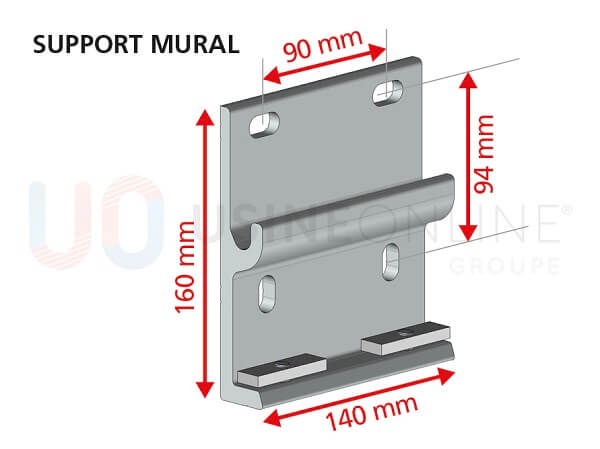 support-mural-H3-lames-paralleles-rectan