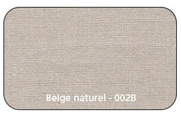 Coloris Toile Beige Naturel 002B