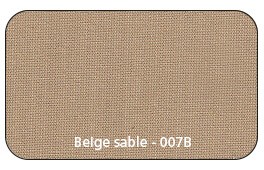 Coloris Toile Beige Sable 007B
