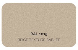 Beige 1015 Finition Structuré Sablé (Cossu, Robuste et Résistant aux Micro Rayures) 