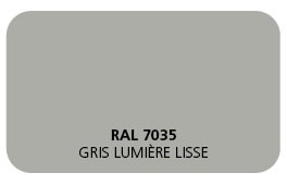 Gris Clair 7035 Label Qualicoat, Qualimarine