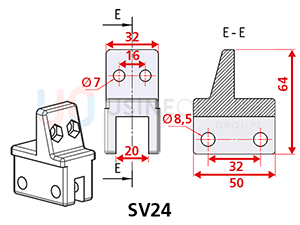 Pose en Épis avec Supports SV24
