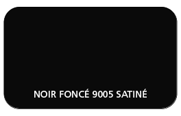 Noir Foncé 9005 Satiné