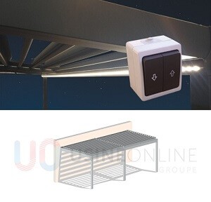 Led Filaire Coffre Avant 2 Modules (Interrupteur Idem que Motorisation Fourni)
