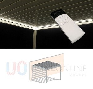 Led Radio 3 Côtés 1 Module (Télécommande Groupée Fournie) 