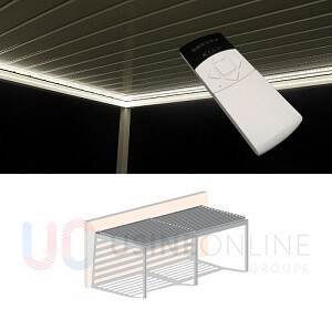 Led Radio 3 Côtés 2 Modules (Télécommande Groupée Fournie) 