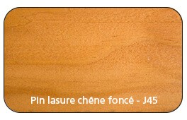 Pin Lasure Chêne Foncé J45