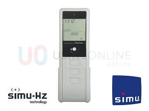 Motorisation SIMU HZ Radio Timer (Télécommande Programmable Groupée 6 canaux fournie) 