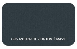 Sous-Face PVC Gris Anthracite 7016