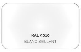 Panneau Solaire Déporté Coloris Blanc 9010 Brillant