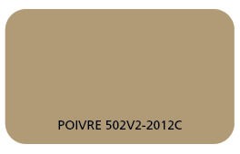 Coloris Toile Poivre 502V2-2012C