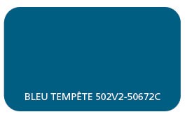 Coloris Toile Bleu Tempête 502V2-50672C