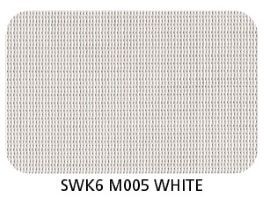 Lambrequin avec Toile Micro-Perforée Dickson M005 White