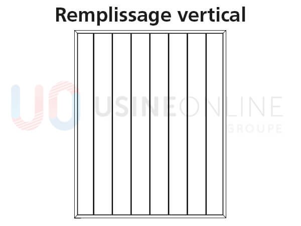 Remplissage Vertical