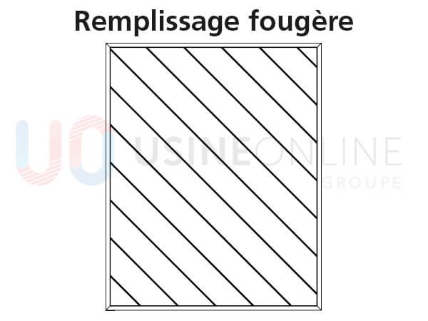 Remplissage Fougère