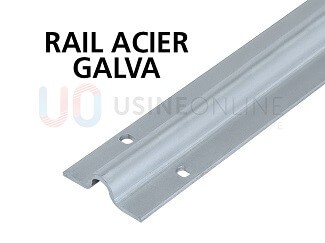 Rail Acier Galvanisé