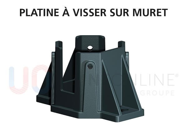 Pose à visser sur Muret ST3603A