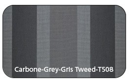 Rayée Carbone Gris T508