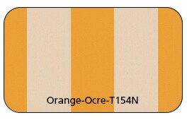 Rayée Orange Ocre T154N