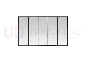 Verrière 5 Vitrages (H) 1230 x (L) 1730 mm
