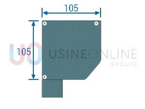Coffre 105 Section Pan Coupé