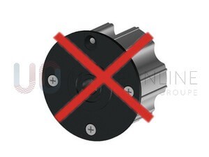 Sans Tourillon EO279EX Extrudé Ø79mm 