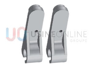 Avec Lot de 2 Supports de Guide Haut EG08T Pose Plafond