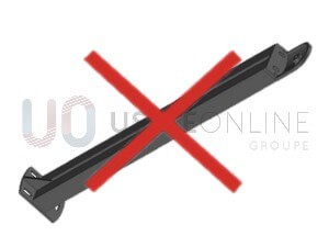 Sans Ensemble Poteau + Platines + Vis 