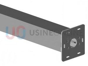 Avec Poteau Complet 115x115 mm PA34 + ST4704 + ST4510 + VIS