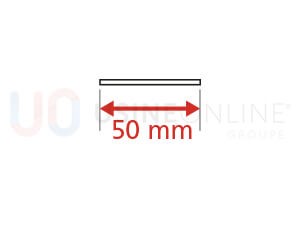 Lot de 2 Plats de 50 mm (Rouleaux de 6 m) (Coloris Idem Porte Face Extérieure)