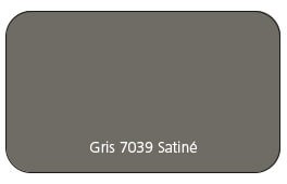 Laqué Gris 7039 Satiné Recto/Verso