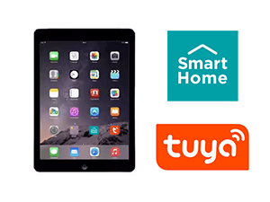 Sans Capteur Météo - Pilotage par les Applications Tuya Smart & Smart Home (Capteur/Station Météo Compatible non Fourni)