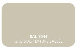 Gris Soie 7044 Finition Structuré Sablé (Cossu, Robuste et Résistant aux Micro Rayures) 