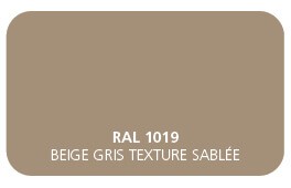 Beige Gris 1019 Finition Structuré Sablé (Cossu, Robuste et Résistant aux Micro Rayures) 
