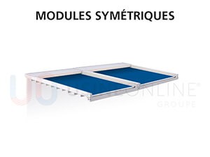 2 Modules Symétriques  (Traverse Intermédiaire Centrée)